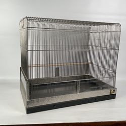 Prevue Hendryx Silver Secure Medium Bird Excersise Cage 🚚 Delivery Available