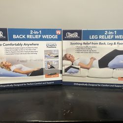 Back & Leg Relief Wedges