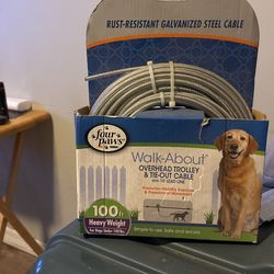 Over Head Trolly And Tie Out Cable