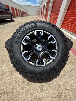 18s Chevy Silverado ZR2 Tahoe TRAIL BOSS Sierra OEM Gmc wheels rims Rines tires 6lug