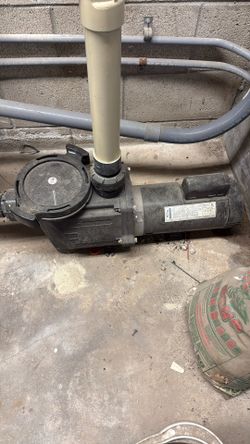 Pool pump 2 hp