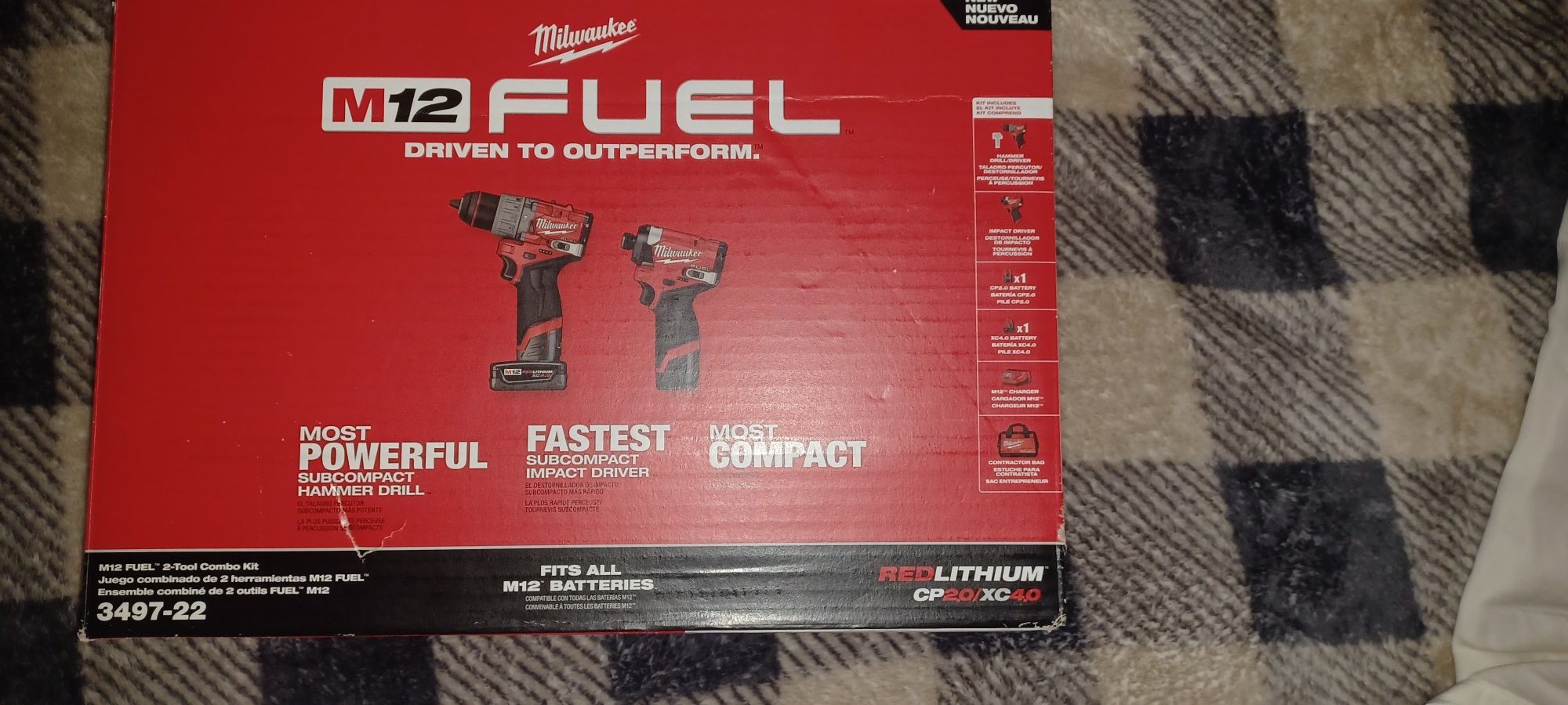 Milwaukee M12 Fuel 2 Tool Combo Kit