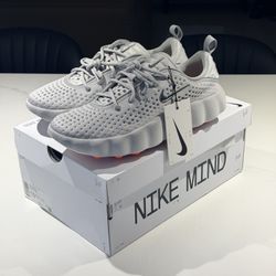 Nike Mind 002 Light Smoke Grey Men Size 10.5 