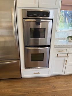KitchenAid Superba Stainless Double Wall Oven – Working – Remodel Removal