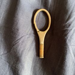 Tiffany Tennis Racket Shaped Key Ring