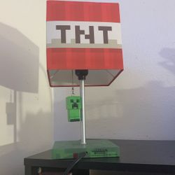 Minecraft TNT Table Lamp (includes LED light Bulb) 