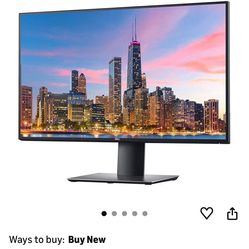 Dell UltraSharp U2720Q 27" LCD LED Monitor - 3840 x 2160 4K Display - 60 Hz Refresh Rate - in-Plane Switching Technology