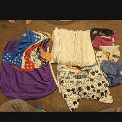 Newborn Cloth Diaper Lot - 16 Diapers 30+ Inserts & More