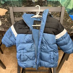 18mo Blue Boy Coat.  Good Condition. 