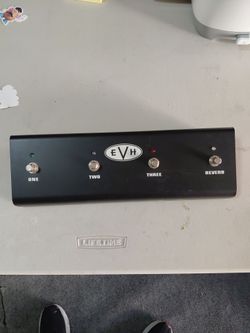 EVH 4-Button Amplifier Footswitch.