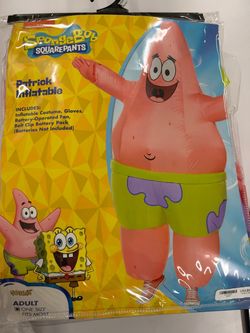 SpongeBob-Patrick Inflatable Adult Costume
