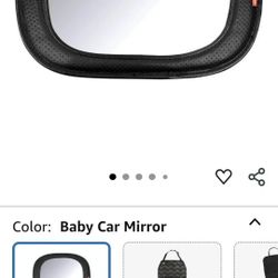 Skip Hop Baby Car Mirror, Style Driven, Black *Pick-up In Great Bridge*