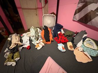 Bundle of mixed baby boy clothes