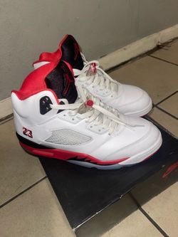 Retro 5 fire red