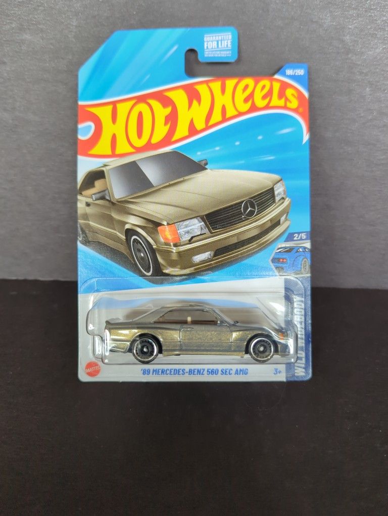 Hot Wheels Wild Widebody '89 Mercedes -Benz 560 SEC AMG