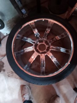 24 in rims and tires
