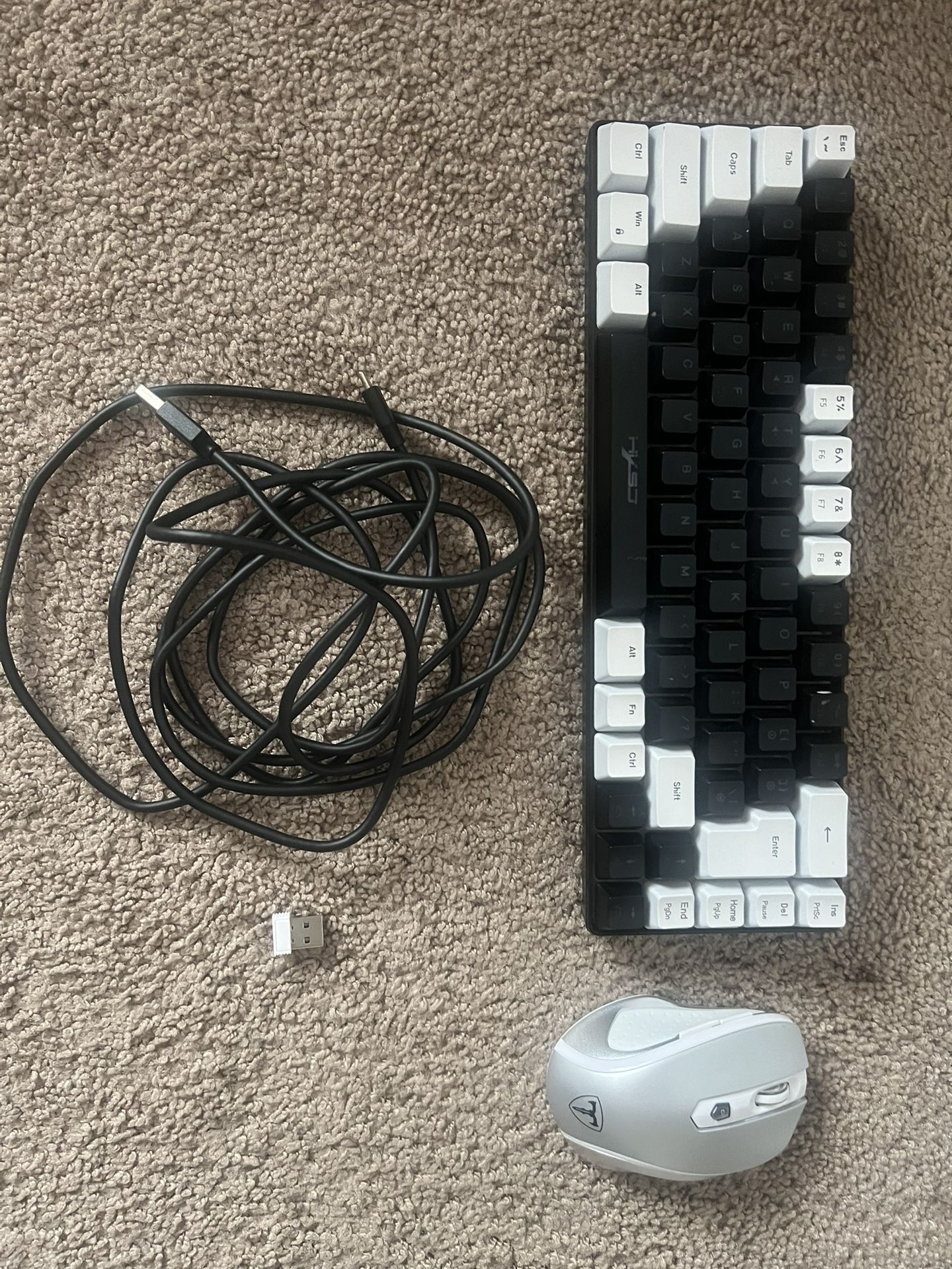 Wireless Mouse & Light Up Keyboard