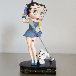 Danbury Mint Betty Boop "Betty Sings The Blues "