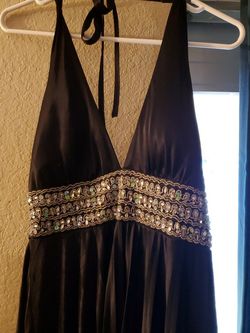 Large Black Dress