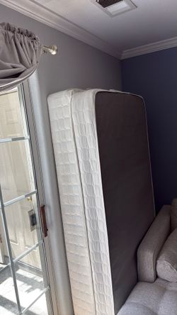 Twin frame mattress box spring