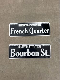 vintage metal signs