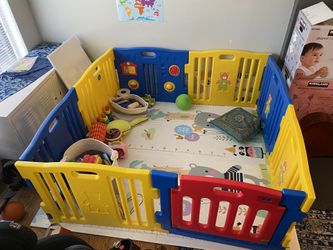 Baby Playpen 8 Panels