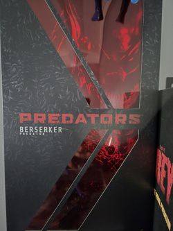 Hot Toys Berseker Predator Used For Display New Condition 280$firm