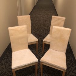 IKEA Harry chair (set of 4, covers faded…need dyeing to bring back to life)