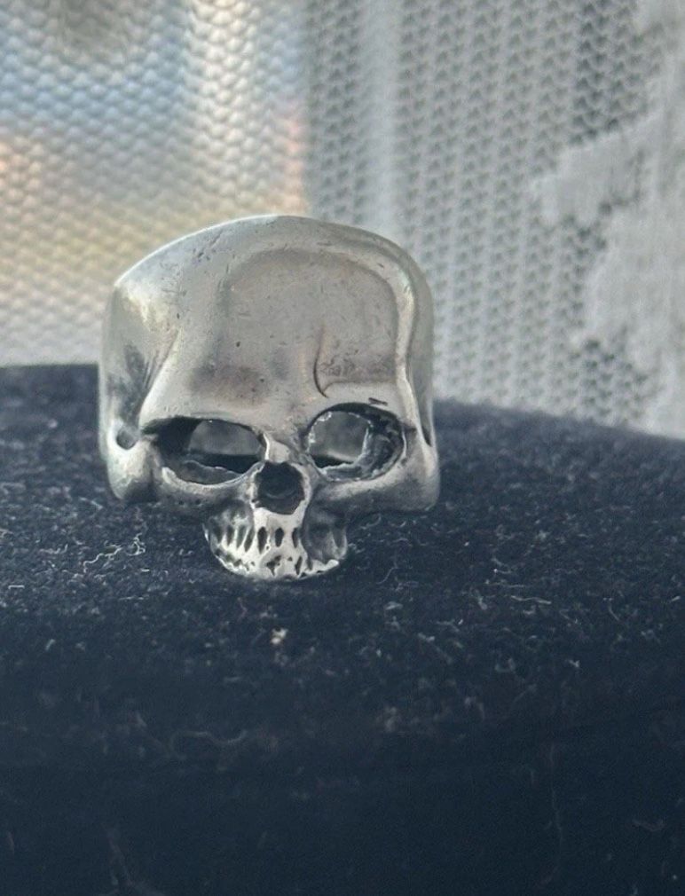 Skull Ring Harley Davidson Type Size 9