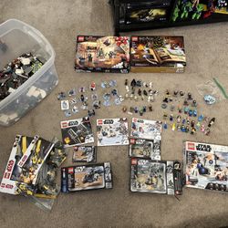LEGO Star Wars Marvel Minecraft Minifigs/sets Lot
