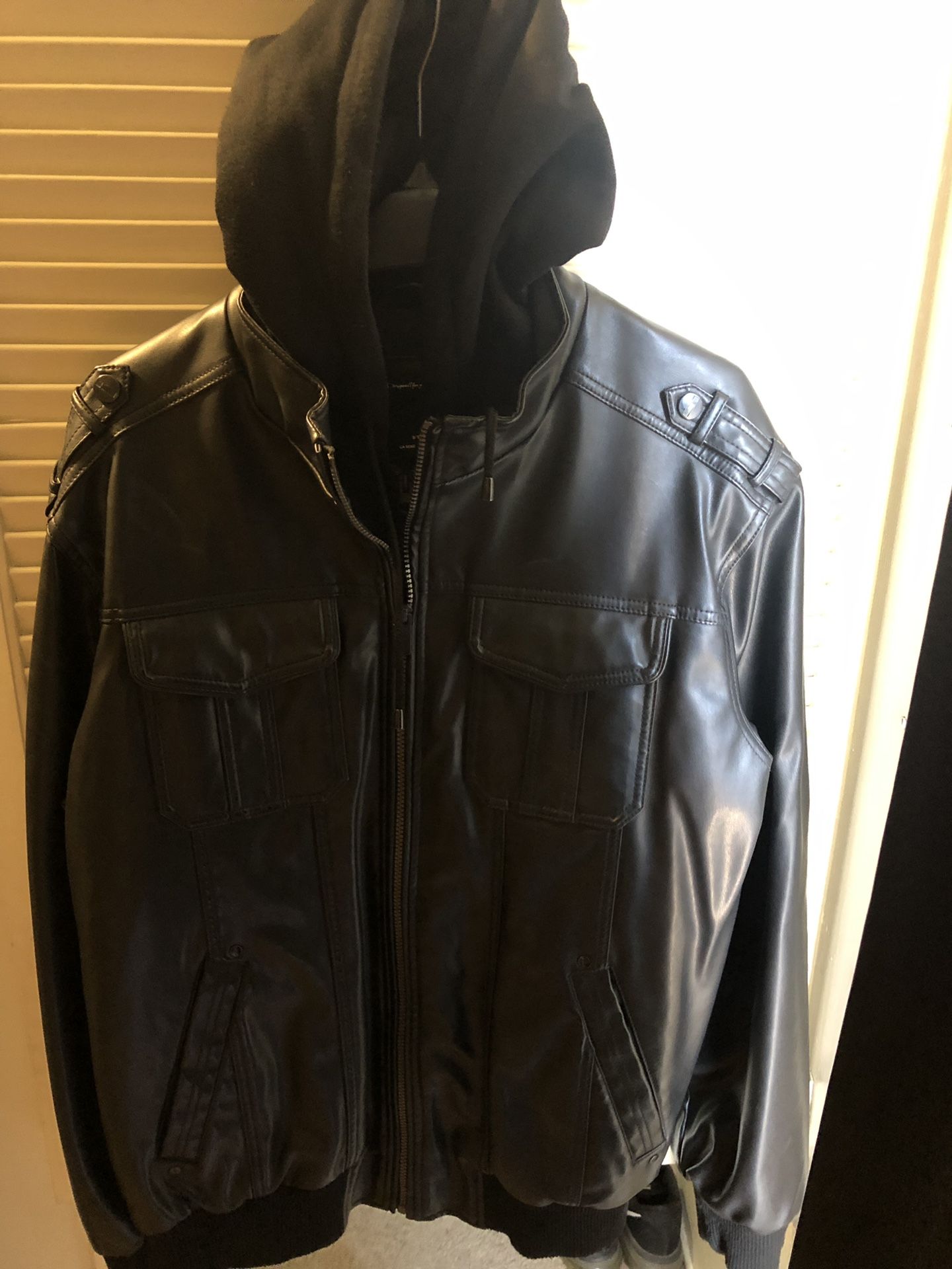Men’s leather jacket