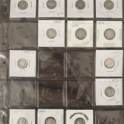 Vintage Silver Mercury Dimes