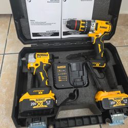 Hammer Drill And Compact Wrench 