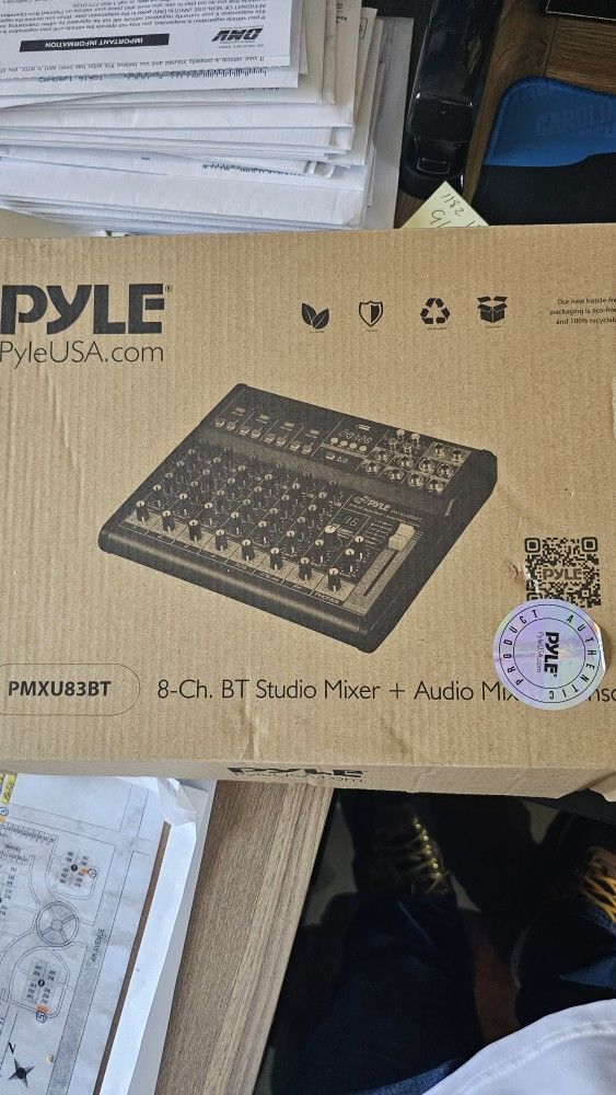 Pyle Audio Mixer 8 Channel