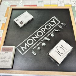 Monopoly Luxe Maple Wood Edition By WS Game Company 
