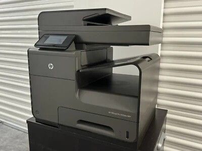 HP Office jet Pro x476dw Color Printer All In One. Scan And Prints Blue Prints