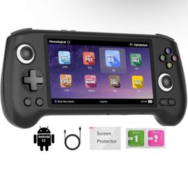 RG556 Retro Handheld Game Console, Android 13 System Unisoc T820 Processor 5.48 Touch Inch AMOLED screen 550