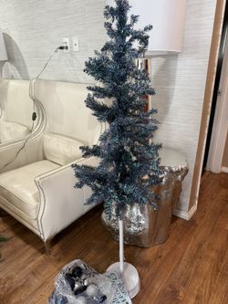 christmas tree and decor