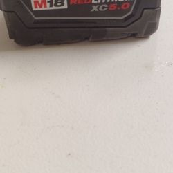 Milwaukee M18 Red Lithium Battery 