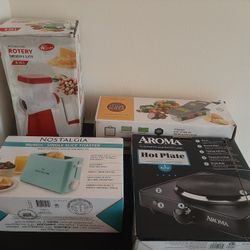 Hot Plate + Toaster + Slicer + Shredder 