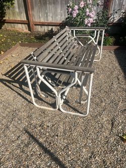 Vintage Outdoor Glider