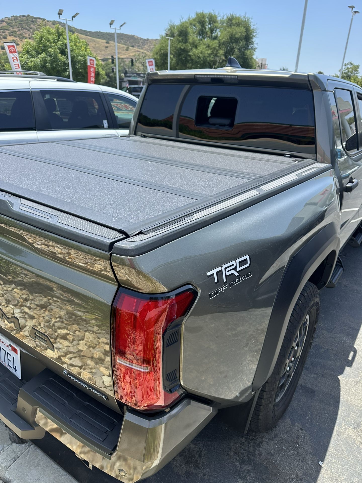 2024 Tacoma Toyota hard trifold bed cover
