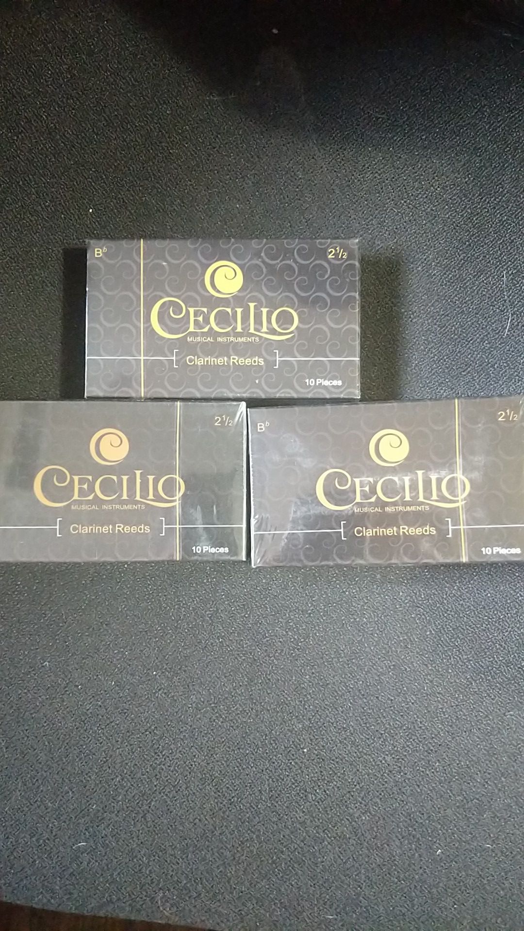 Cecilio 2 1/2" Clarinet Reeds 30 pieces