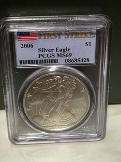 MS69 2006 Silver Eagle