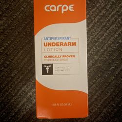 Carpe Underarm Antiperspirant and Deodorant, Clinical strength with all-natural eucalyptus scent, Combat excessive sweating without irritation, Stay f