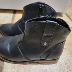 Girls Size 10 Black Booties 