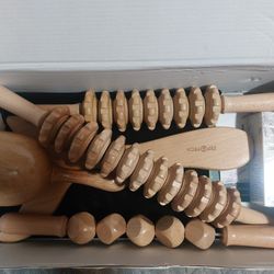 Wood Therapy Massage Tool Set