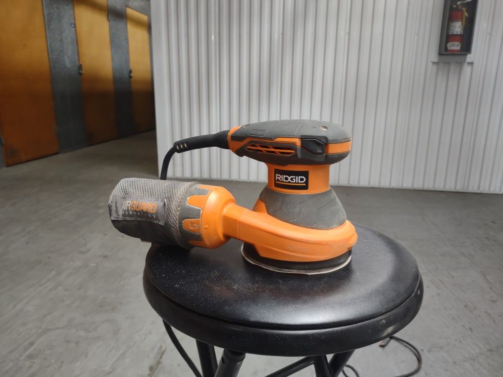 Ridgid 5 Inch Random Orbital Sander 3 Amp