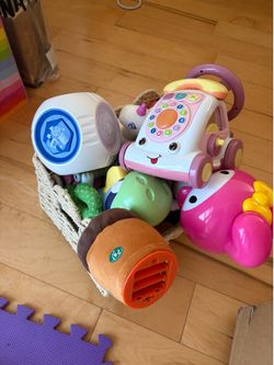 Box full of toys