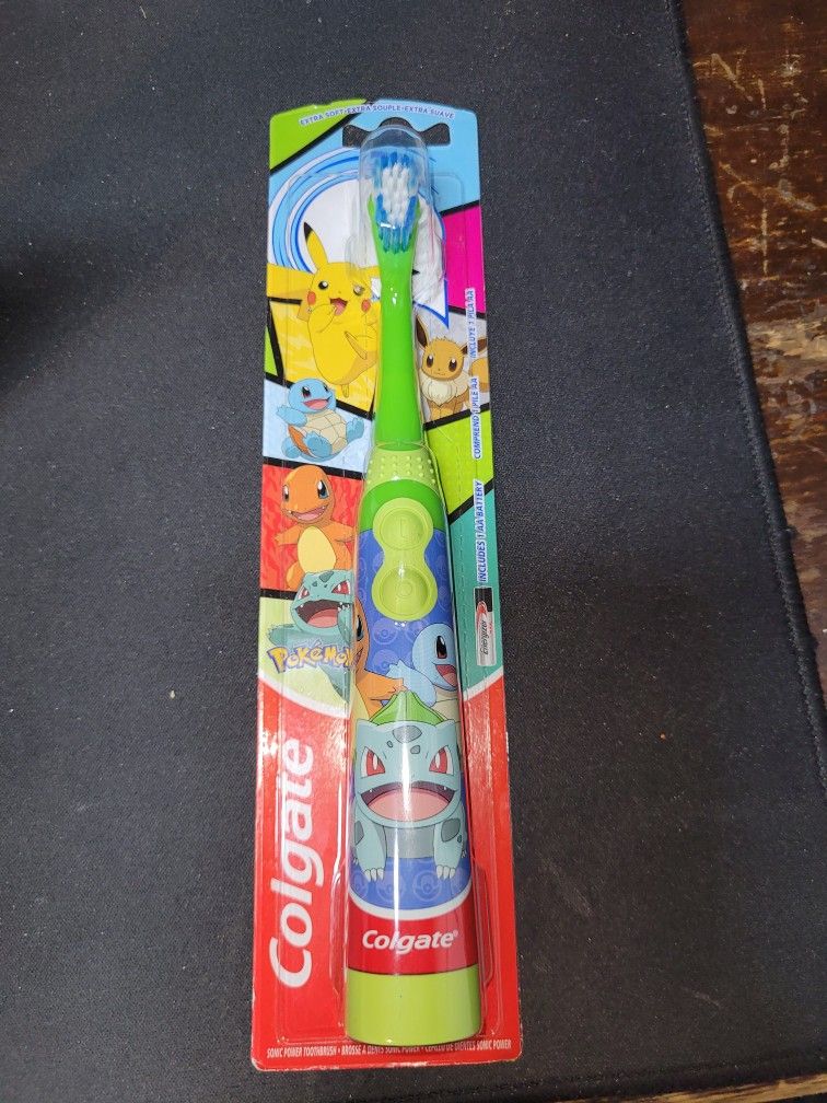 Pokemon Toothbrush... Colgate Toothbrush. Kid's Toothbrush. Cepillo De Dientes